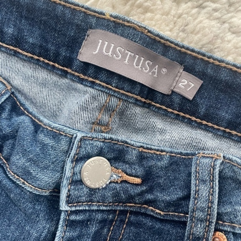 Stitch Fix • Just USA Denim Jean Shorts Blue 27 - Picture 2 of 4